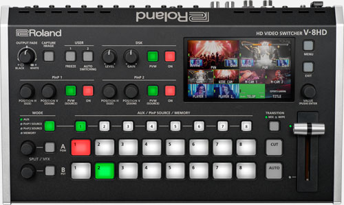 Roland Pro A/V - V-8HD | HD Video Switcher