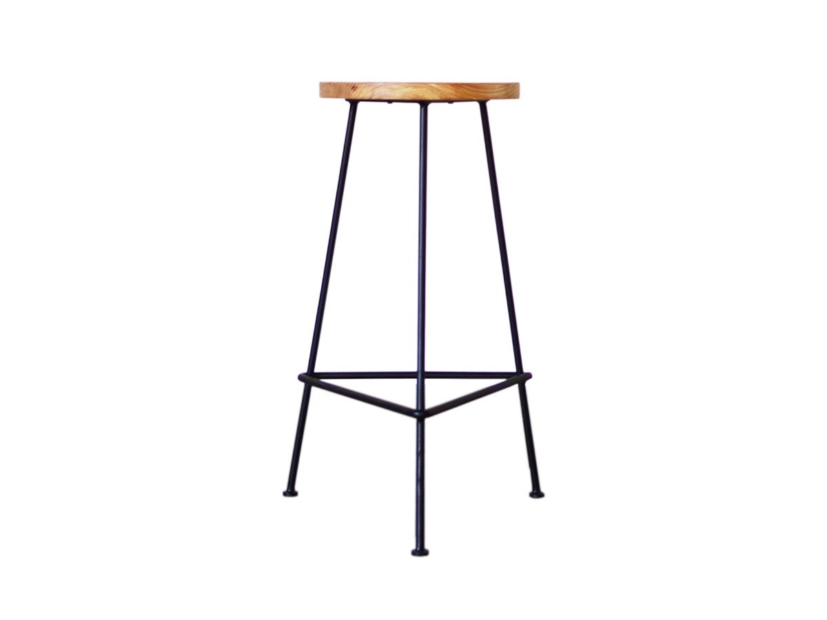 LIFE FURNITURE SL IRON HIGH STOOL / ライフファニチャー SL アイアン