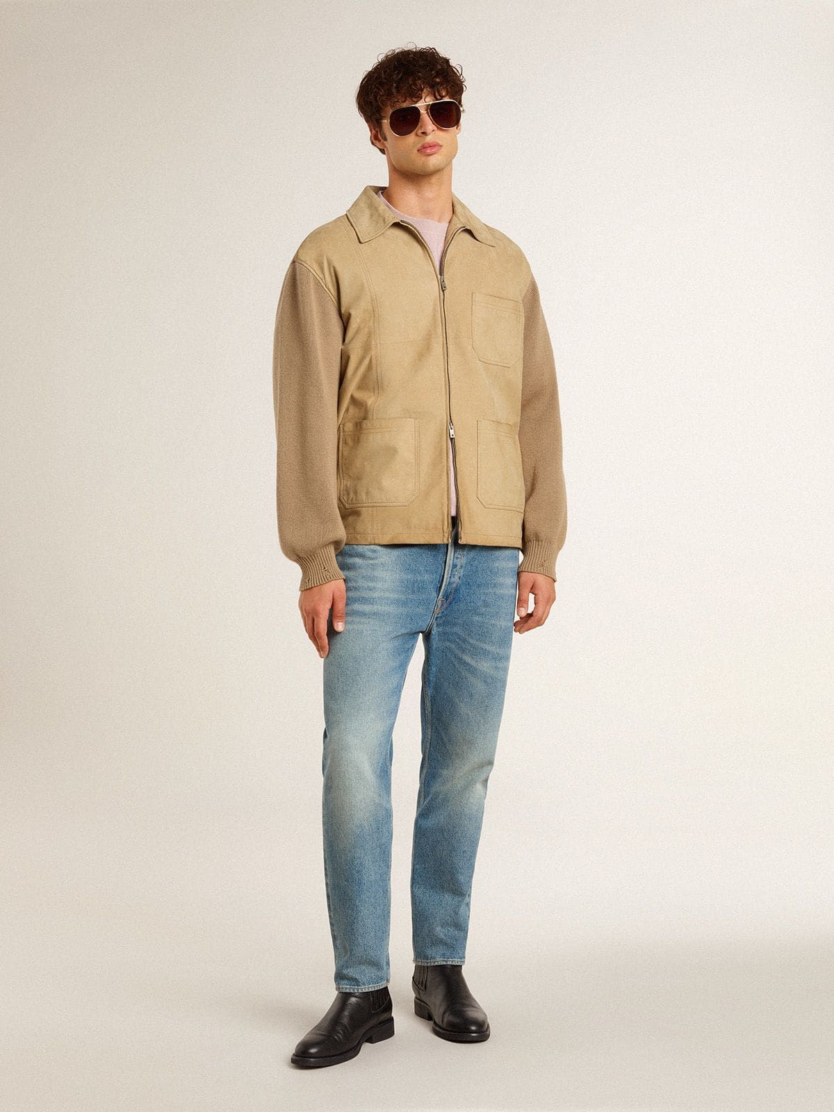 フード付き＆ラウンドネック スウェットシャツ メンズ | Golden Goose