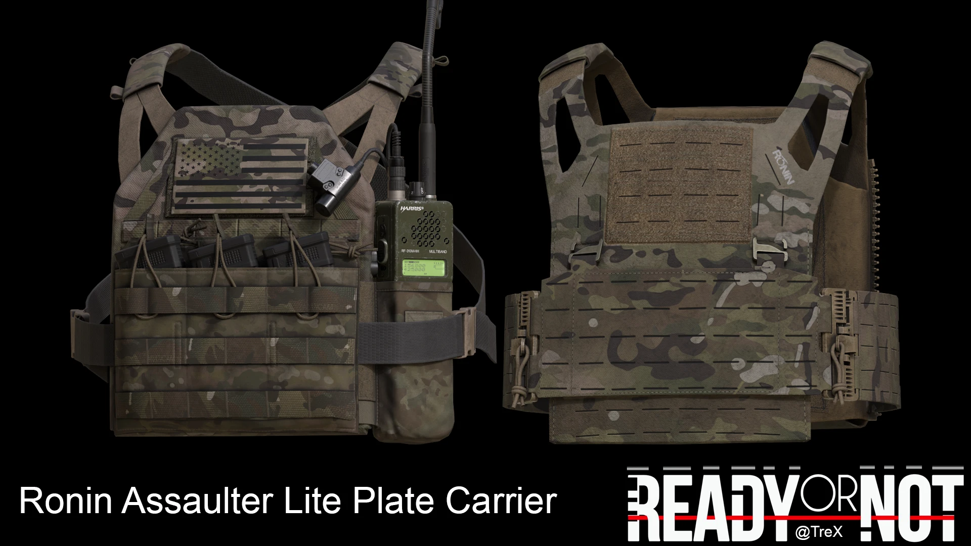 ronin assaulter lite plate carrier at Ready or Not Nexus - Mods