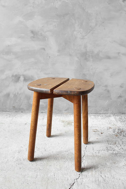 アンティーク pierre gautier Delaye ウッド スツール B