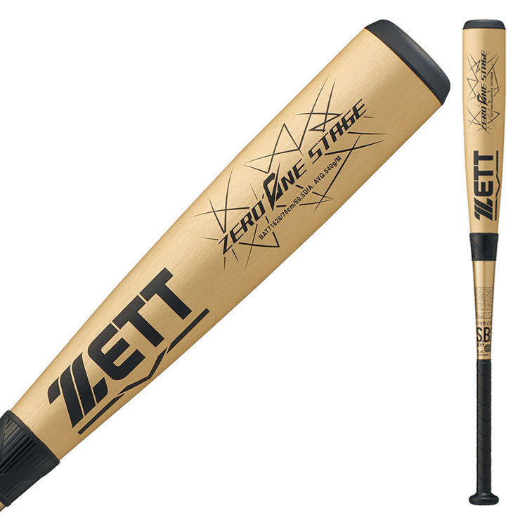 2026モデル】ゼット 少年軟式 金属バット ゼロワンステージ ミドル