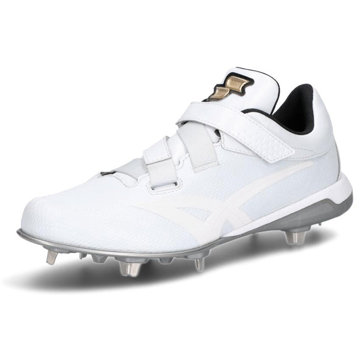 2025モデル】SSK 野球 白スパイク 金具スパイク マジックベルト