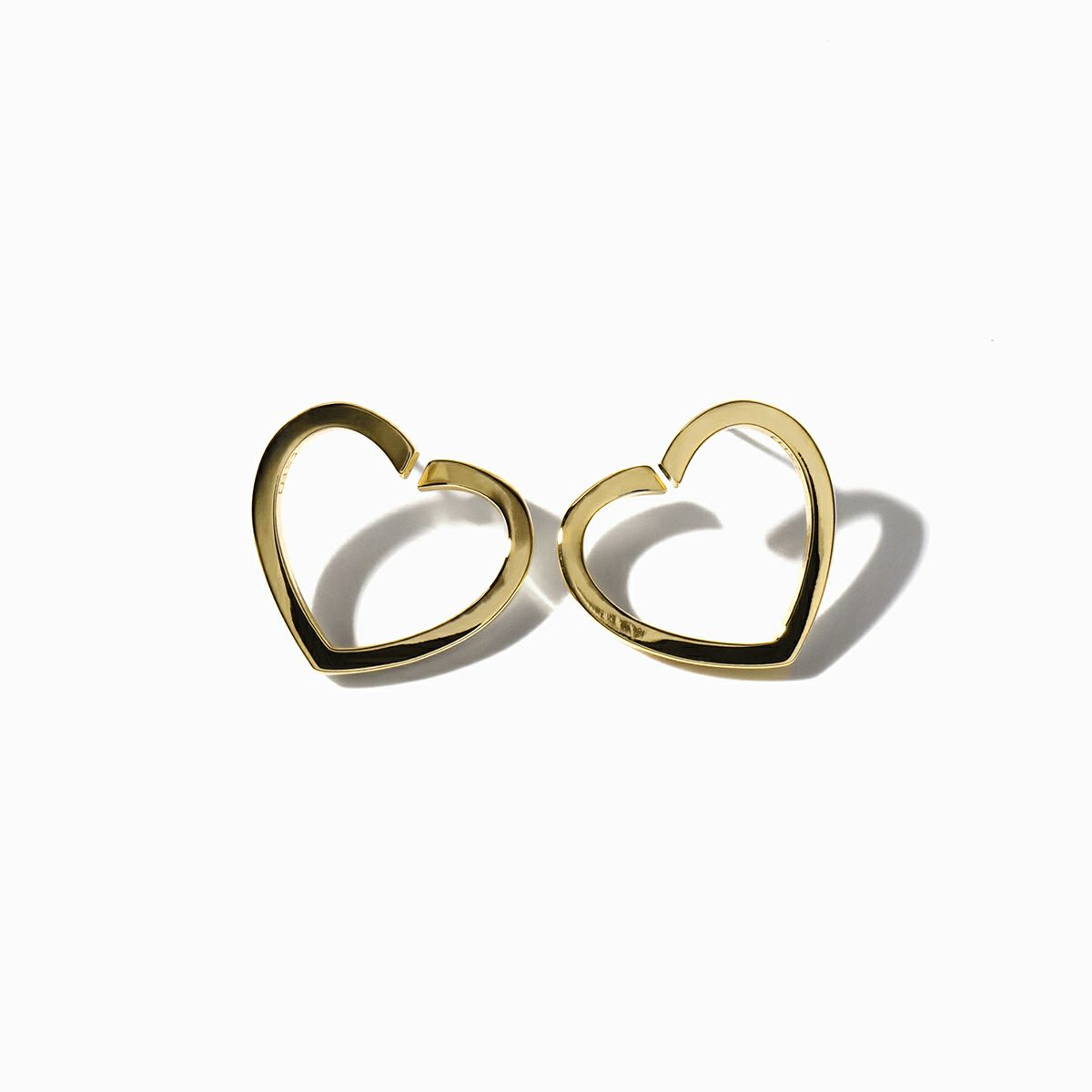 ハートドローピアス(ゴールド) | STELLAR HOLLYWOOD-ステラハリウッド