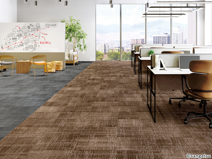 タイルカーペット NTH-79009 サンゲツ NTH-790 F-eco オーバータイム F