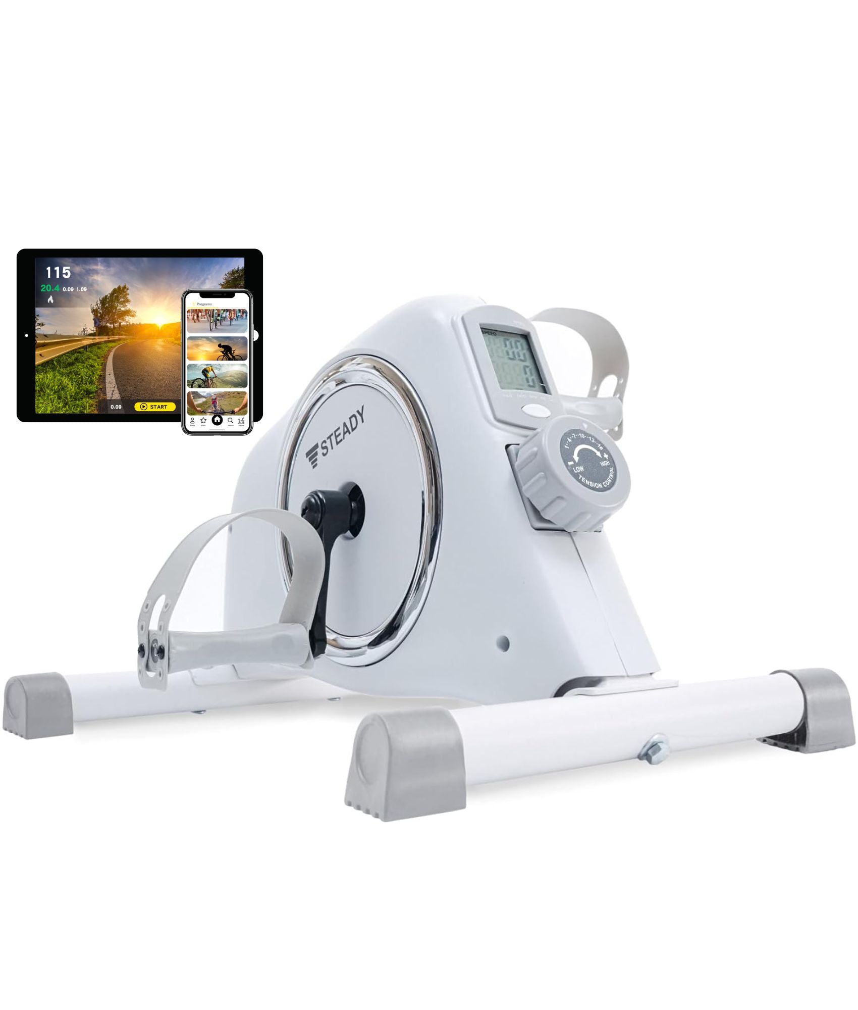 ミニフィットネスバイク 静音 家庭用 Zwift Kinomap対応 リハビリ