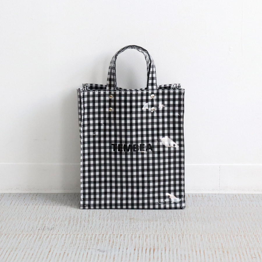 TEMBEA(テンベア) PAPER TOTE SMALL GINGHAM