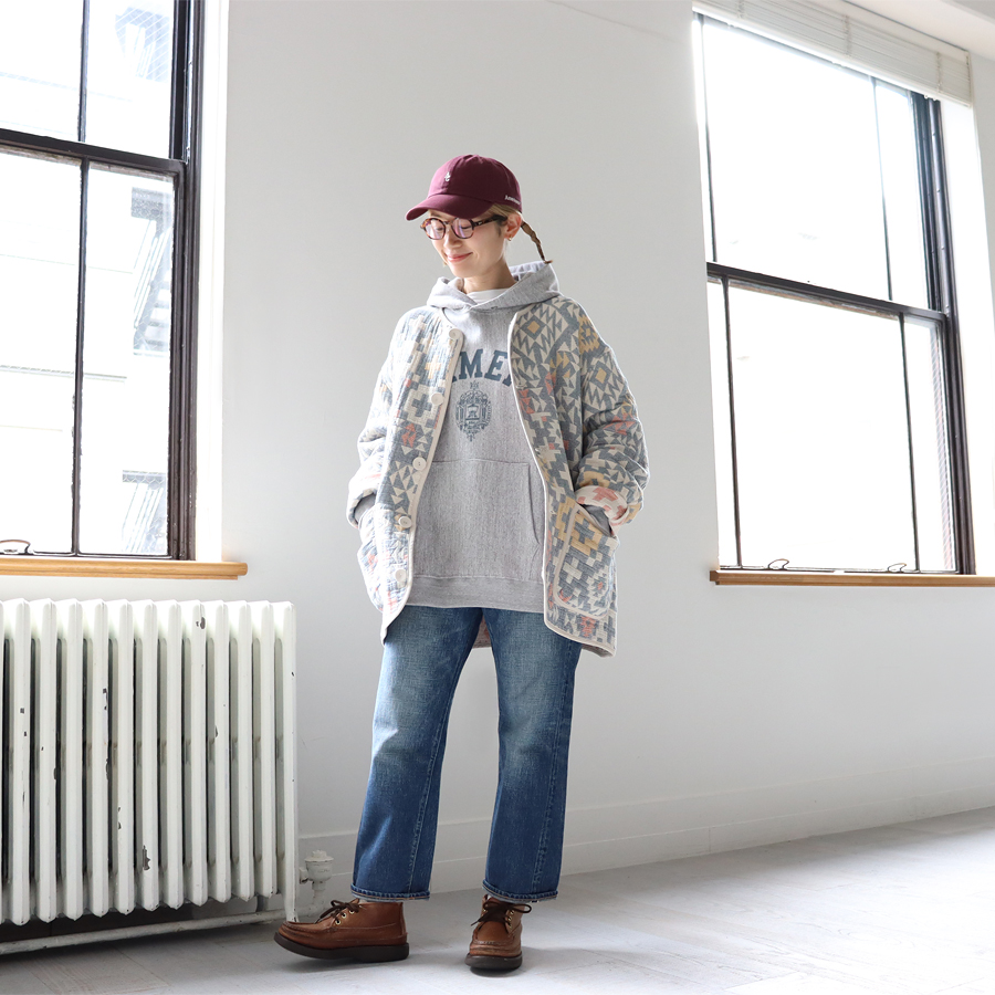 PENDLETON (ペンドルトン) リバーシブル・ノーカラージャケット