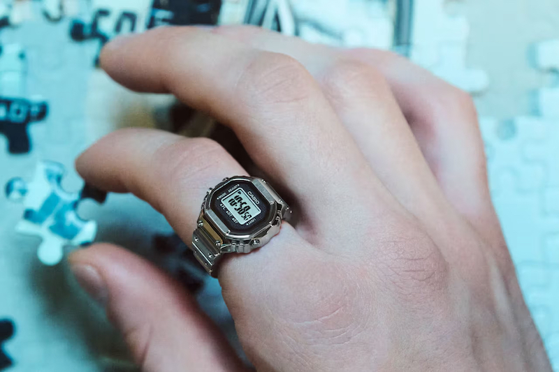 Casio's CRW-001-1JR Ring Watch: Timekeeping Literally at Your