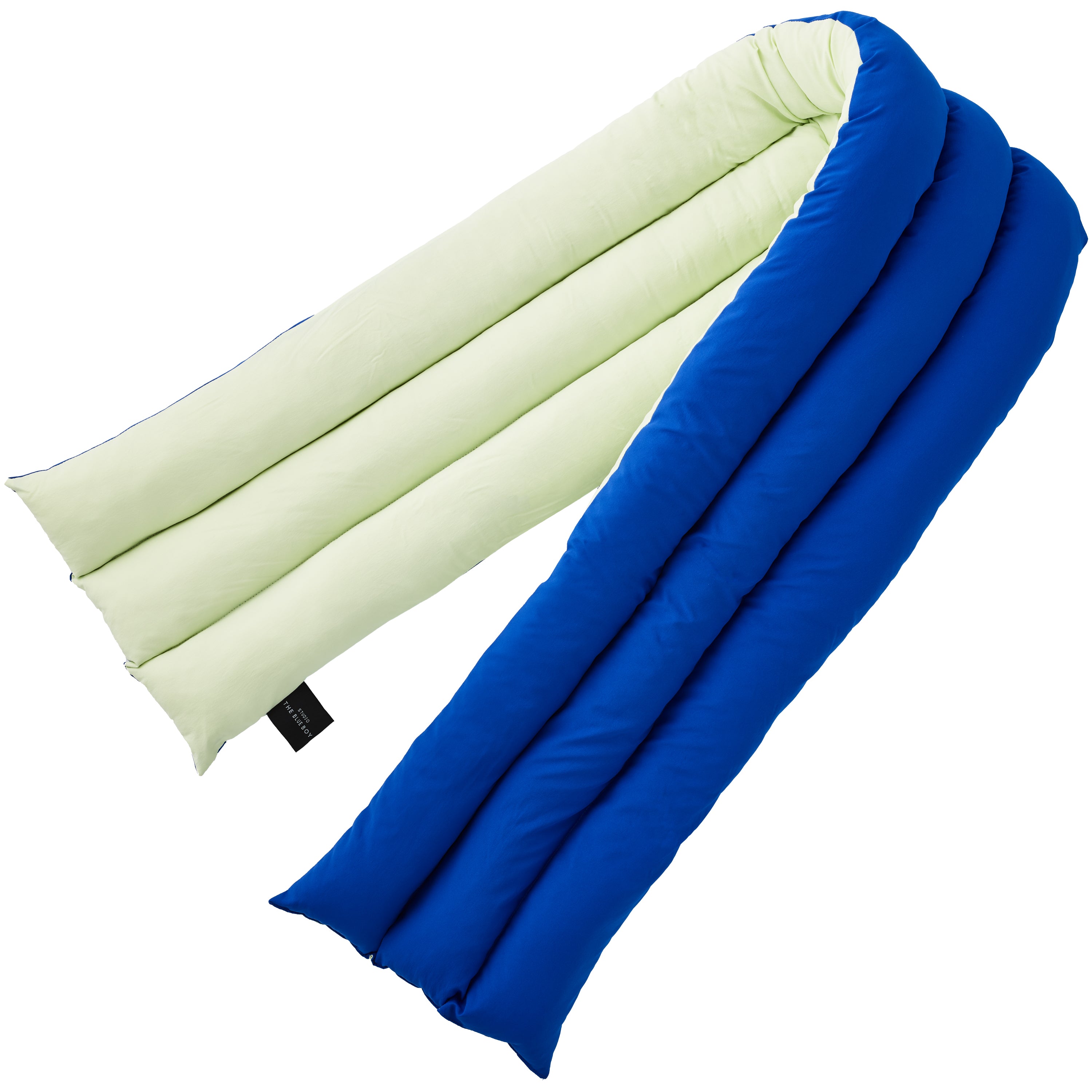 Musubi Cushion - Color Blocking Recycled Polyester | Lemon et Bleu