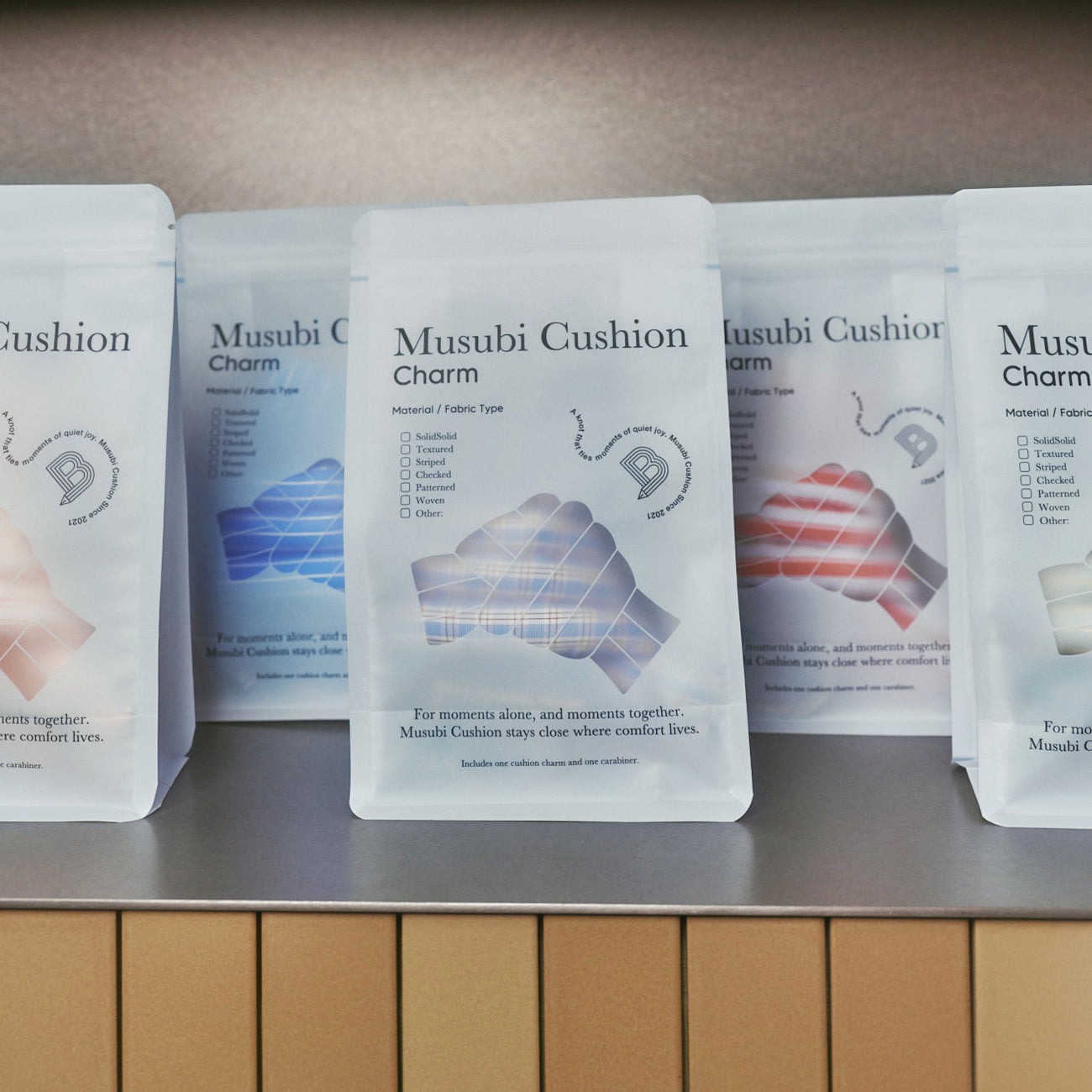 Musubi Cushion Charm - Assorted