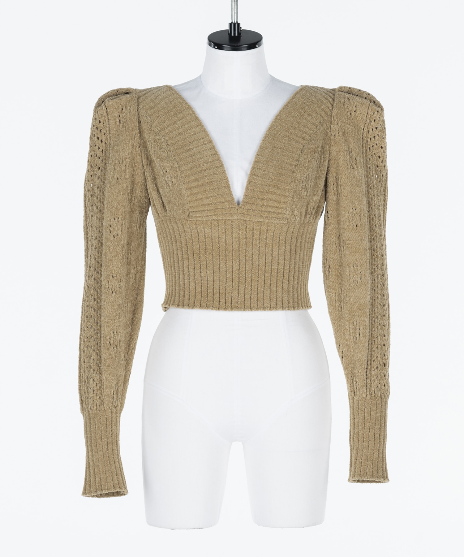 Mole knitted jumper(36 BLACK): FETICO: WOMENS｜ STUDIOUS ONLINE