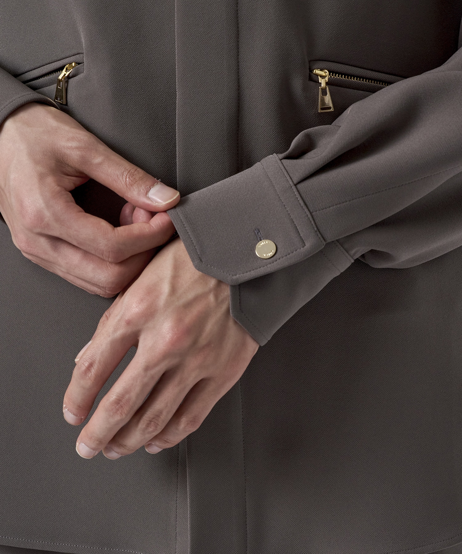 Double Cloth Zip Pocket Shirt | CULLNI