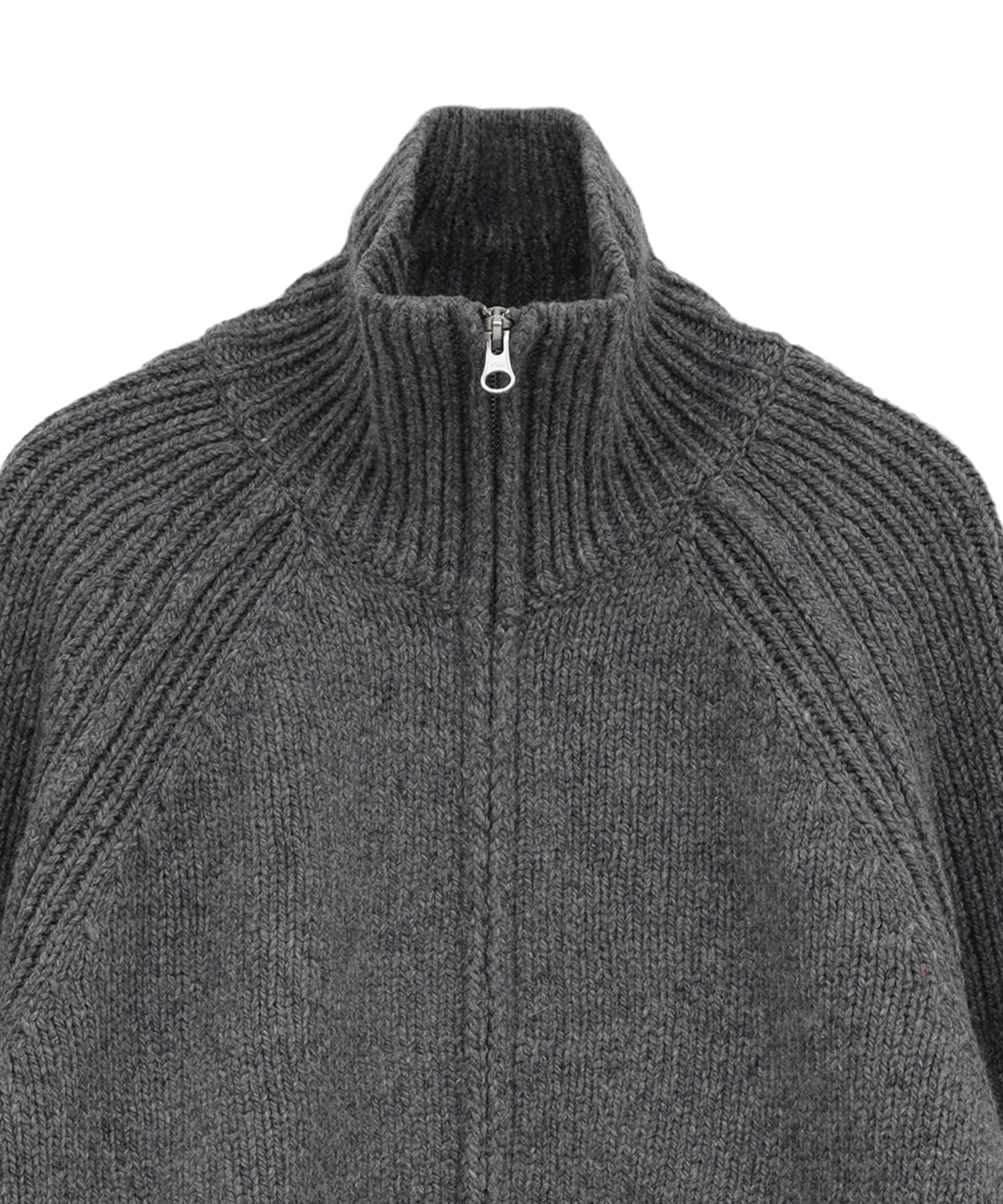 POCKET ZIP KNIT TOPS(1 GREY): CLANE: WOMENS｜ STUDIOUS ONLINE公式