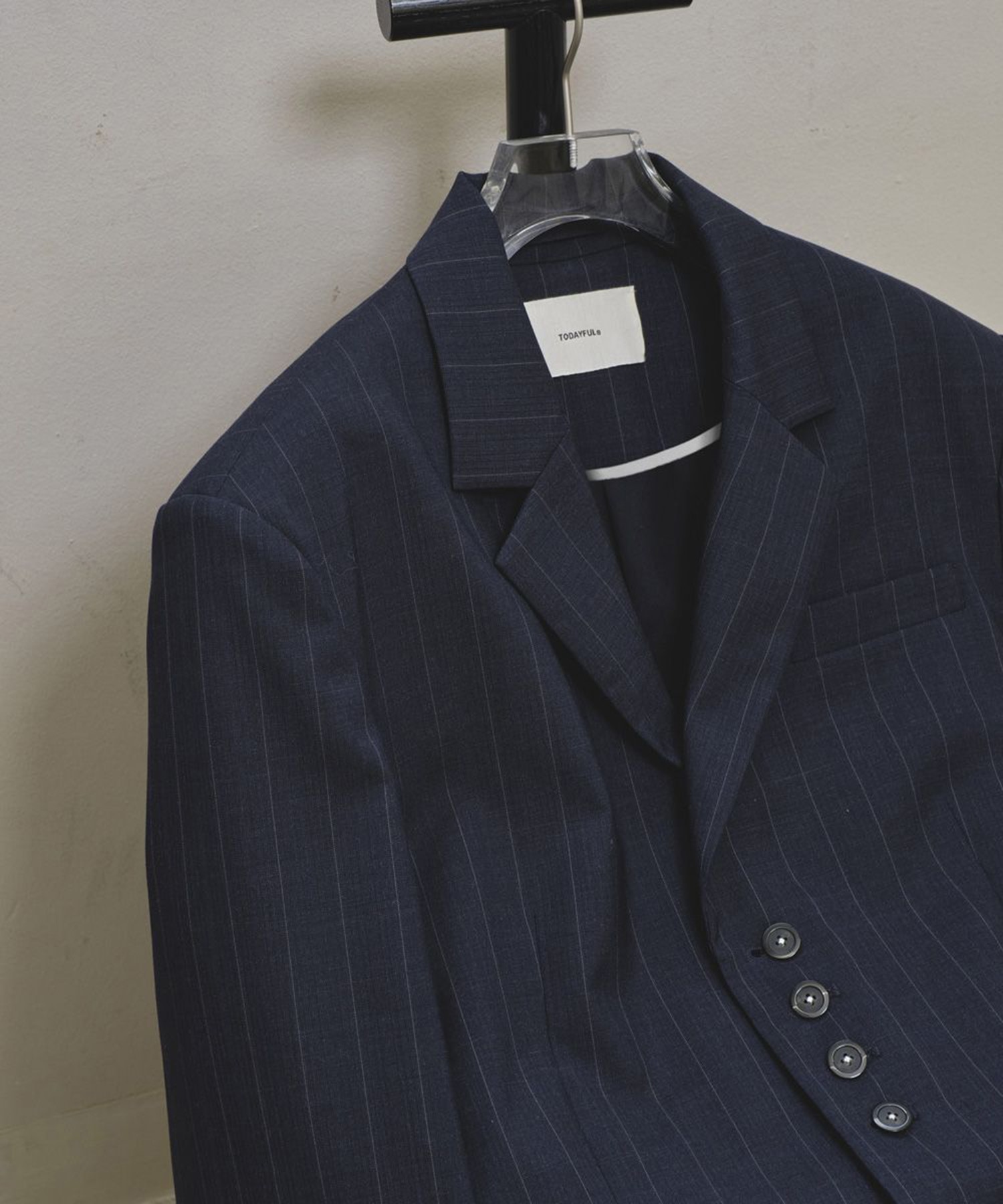 Stripe Over Jacket(36 BLUE): TODAYFUL: WOMENS｜ STUDIOUS ONLINE