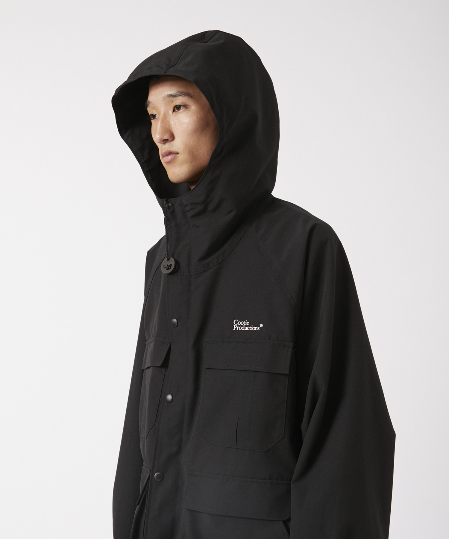 cootie T/C WEATHER HOODED SHELL JACKET