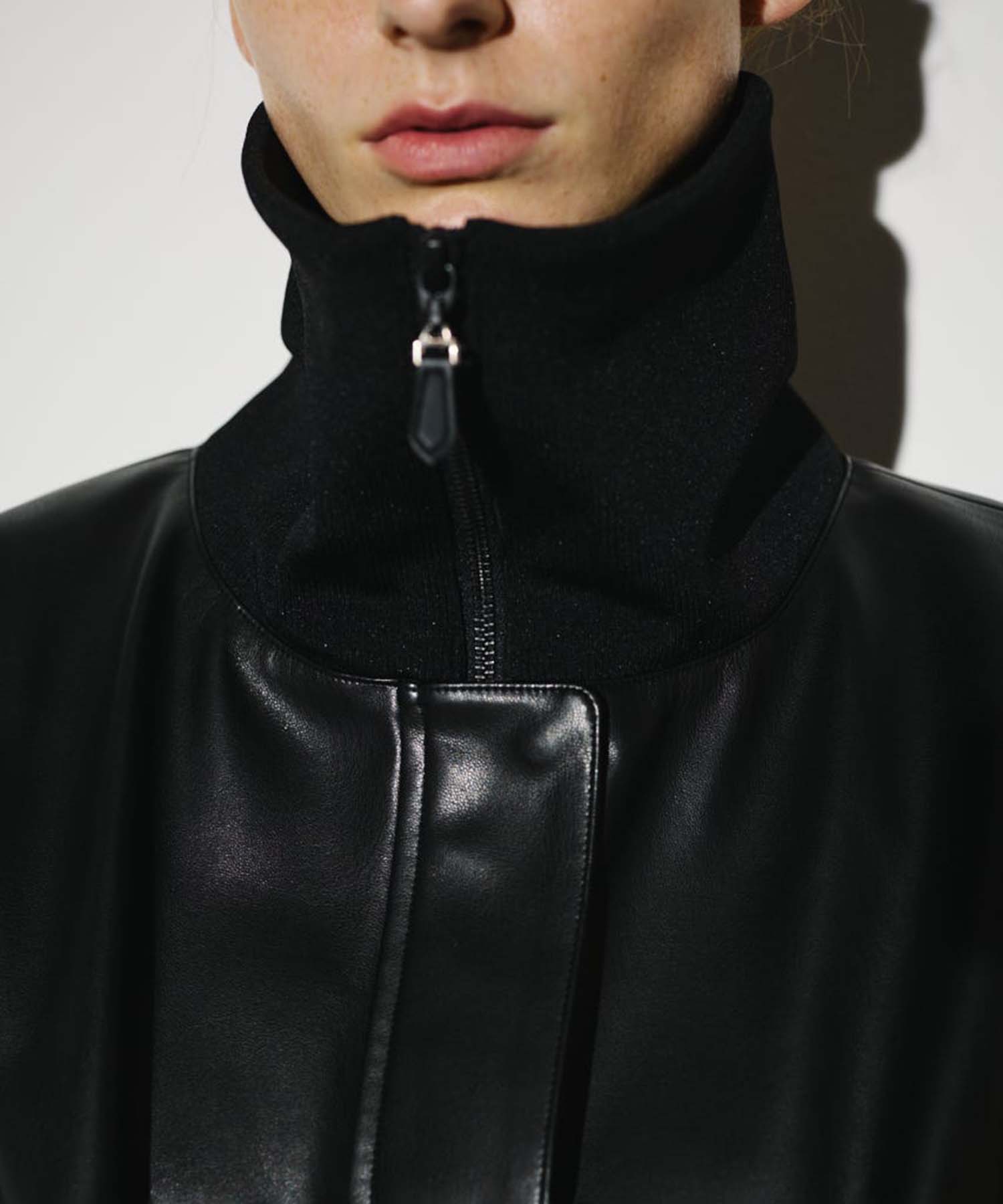 Synthetic leather short JK(FREE BLACK): RIM.ARK: WOMENS｜ STUDIOUS