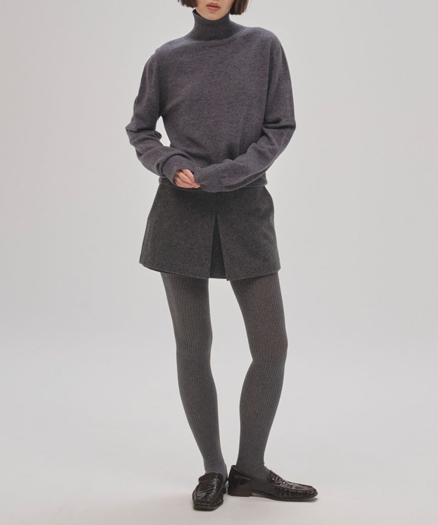 Wool Cashmere Turtle Knit(FREE GREY): TODAYFUL: WOMENS｜ STUDIOUS