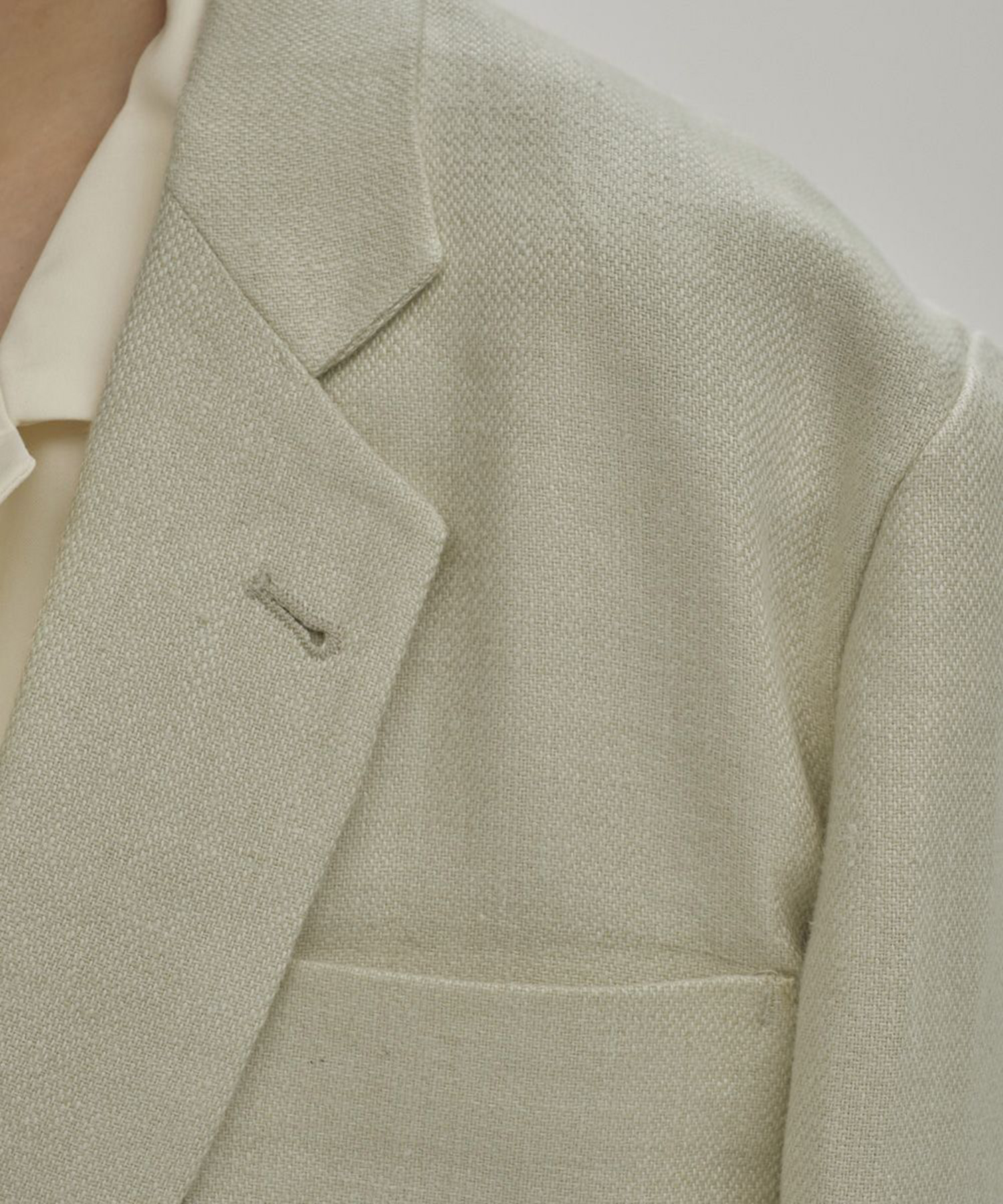 Boyfriend Linen Jacket(36 SAGE): TODAYFUL: WOMENS｜ STUDIOUS