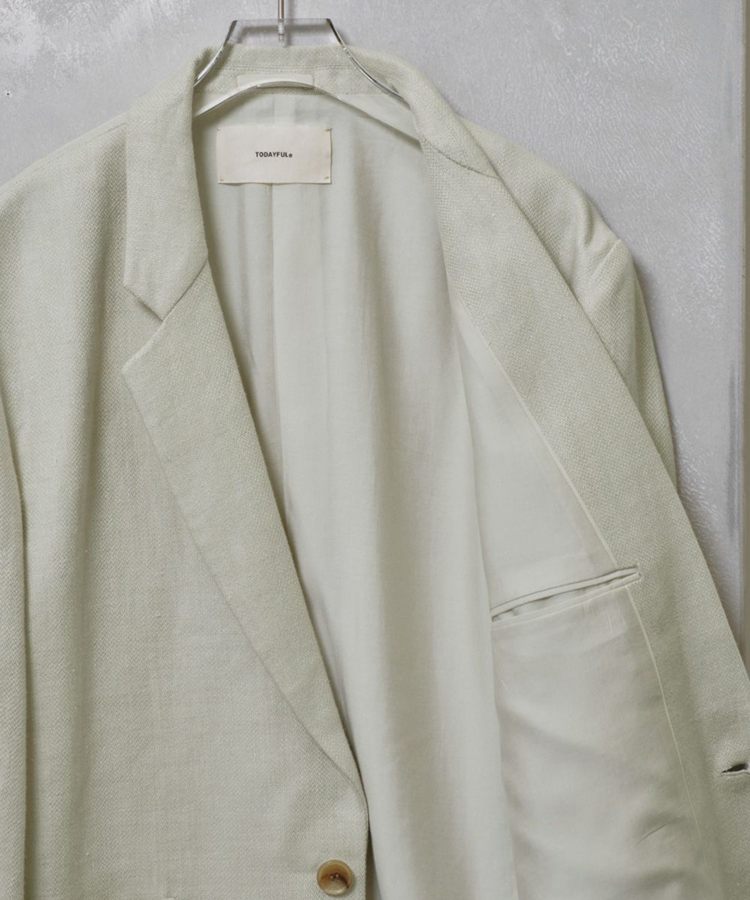 Boyfriend Linen Jacket(36 SAGE): TODAYFUL: WOMENS｜ STUDIOUS