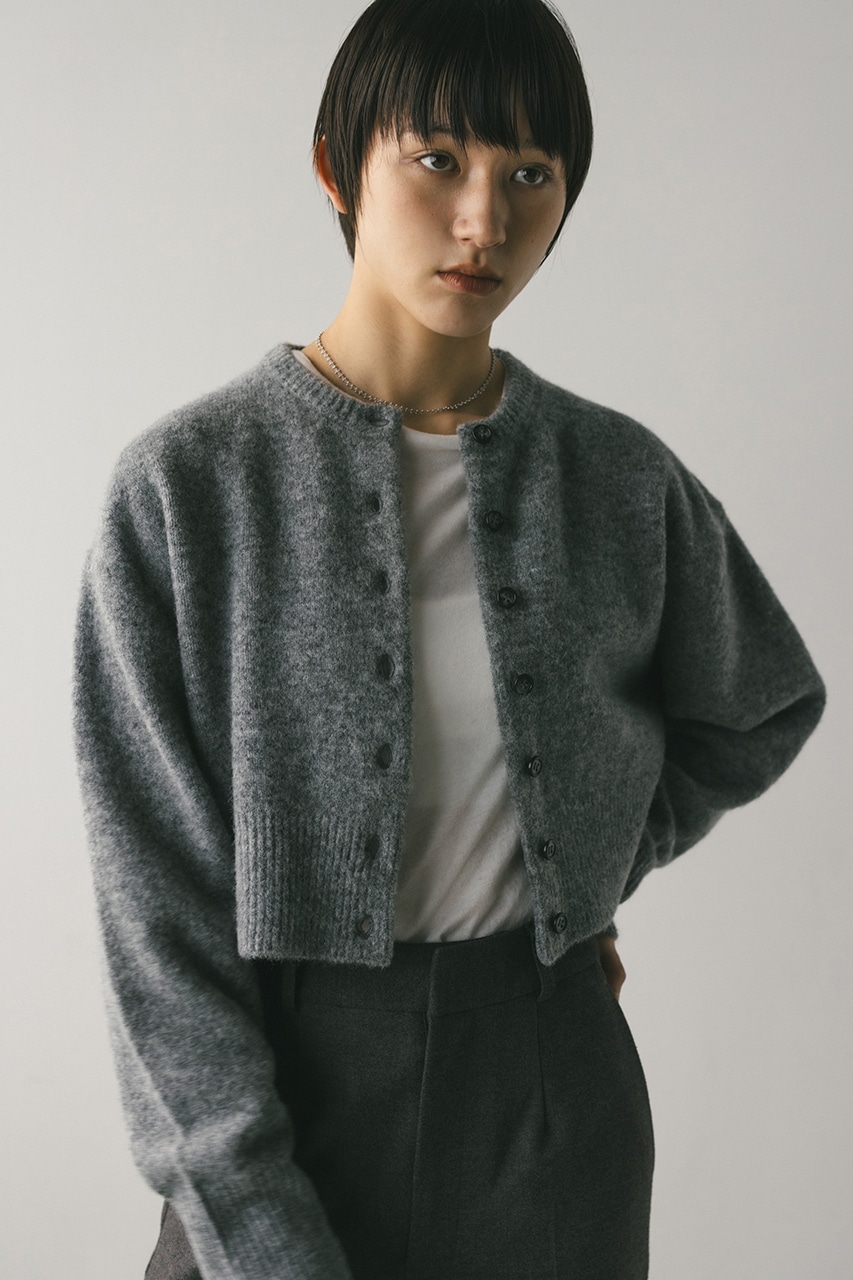 クロップドニットカーディガン｜STYLEMIXER（スタイルミキサー）公式