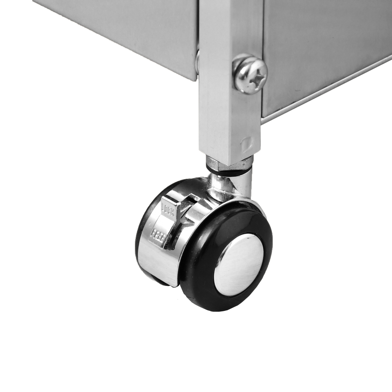 足立製作所/ステンレス作業台キッチンワゴン引き出し付 幅73.5cm -調理