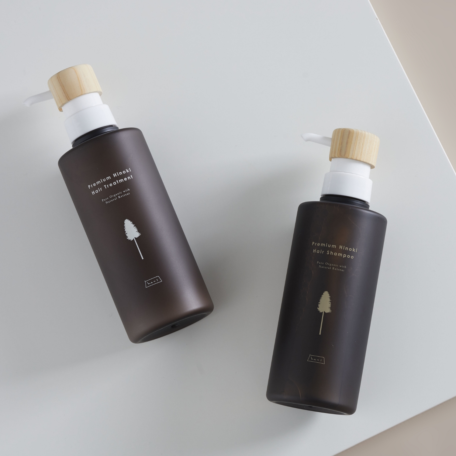 haus/プレミアムヒノキ ヘアトリートメント -パサついた髪を甦らせる