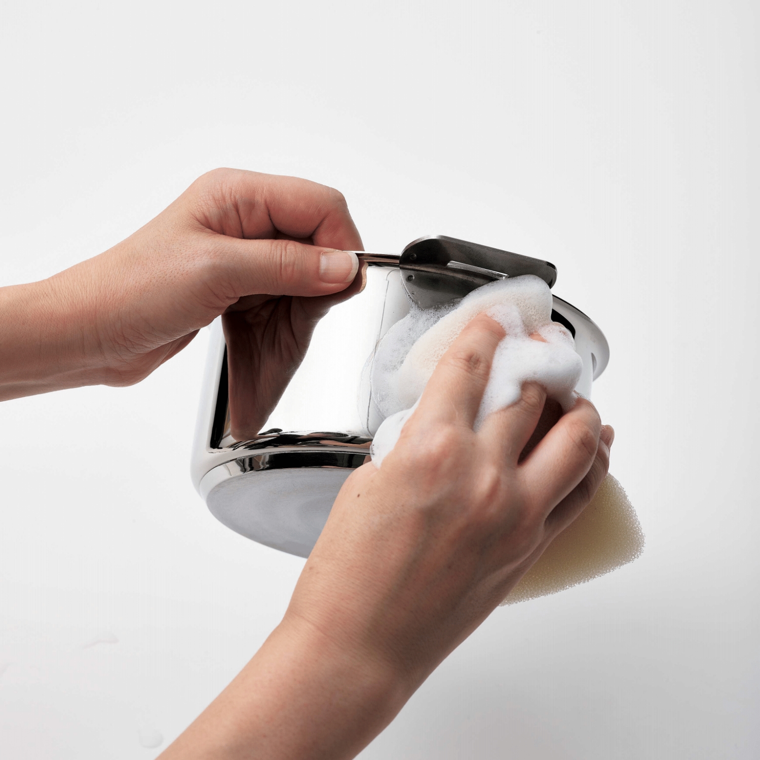 CRISTEL/グラフィット 深鍋 16cm -収納性抜群！ハンドル着脱式の