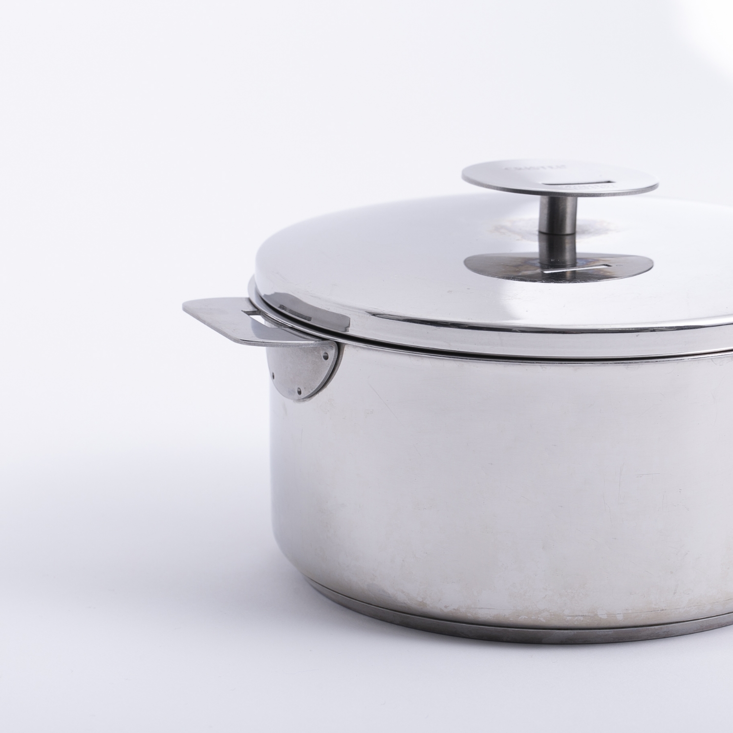 CRISTEL/グラフィット 深鍋 24cm -収納性抜群！ハンドル着脱式の