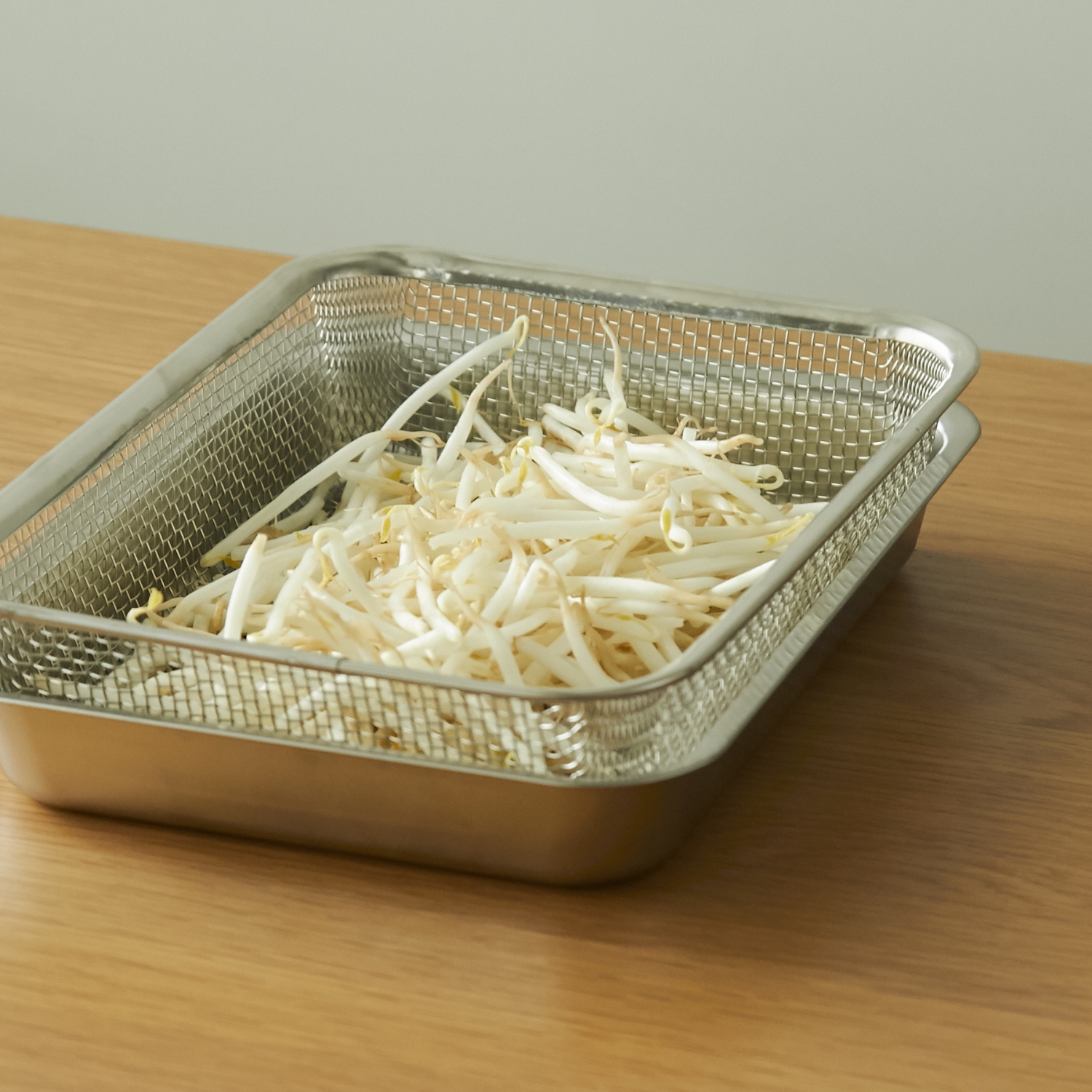 Three Snow 新越ワークス/角ざる&フタ付バット8点セット -調理