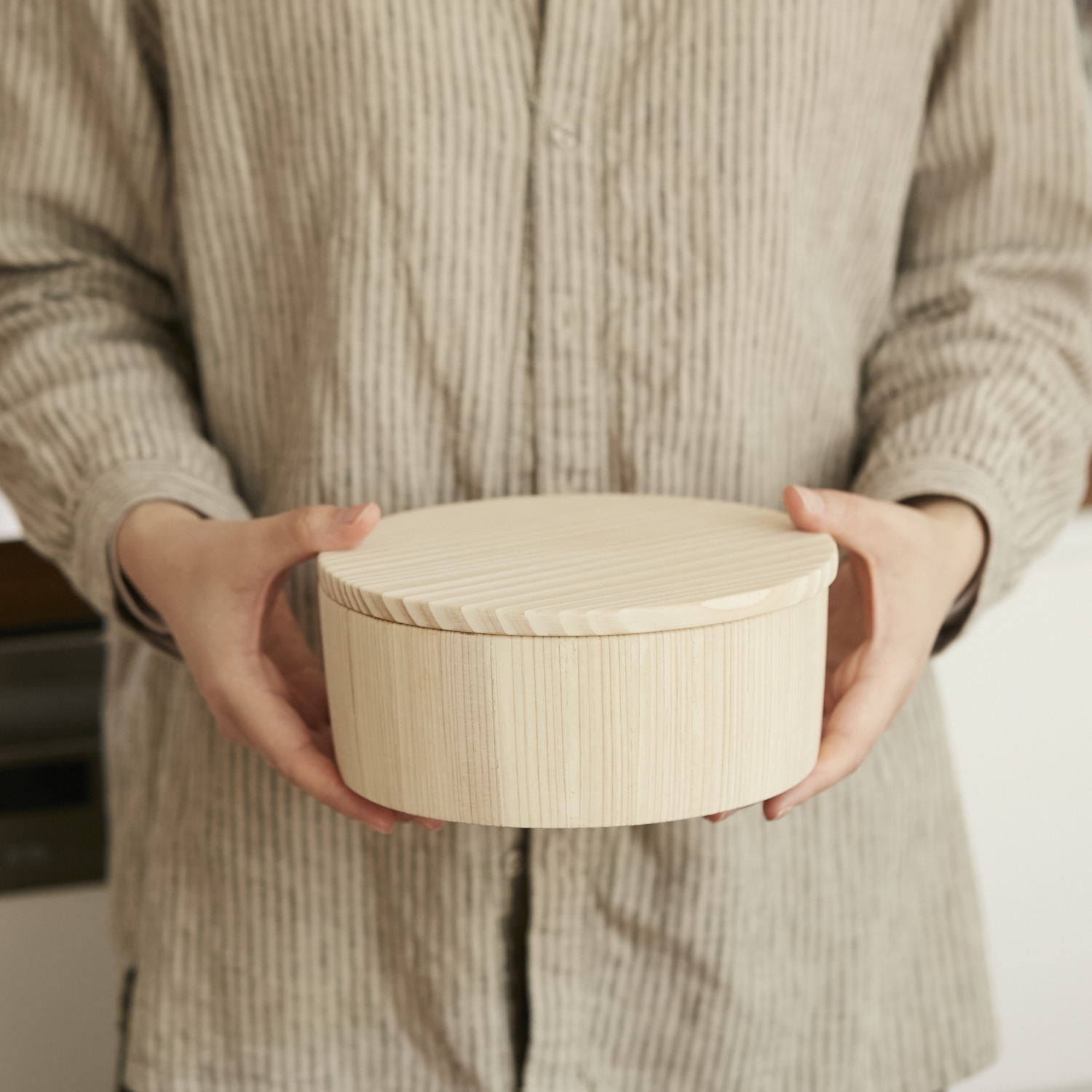 谷川木工芸/おひつ ぬくいん -電子レンジ対応！ご飯をおいしく保存