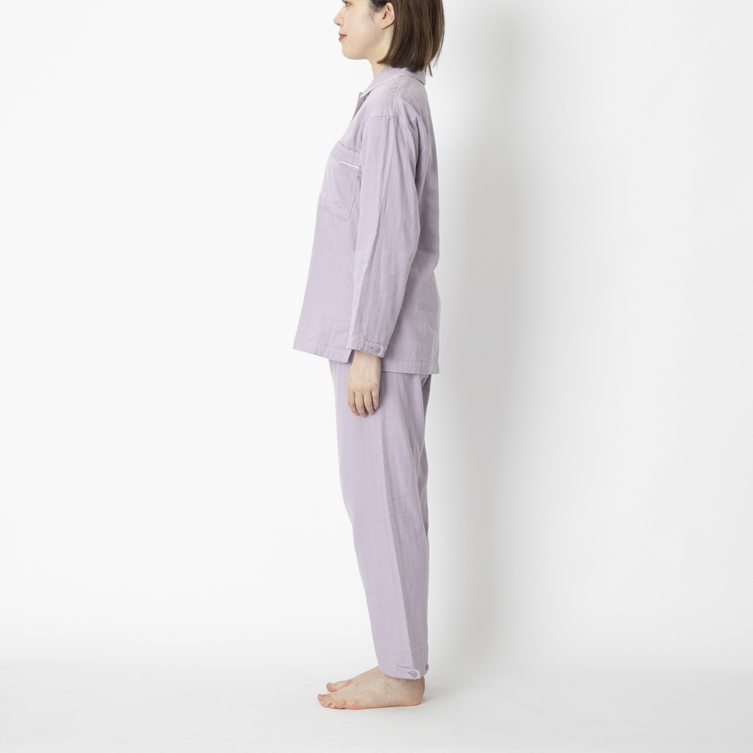 liflance/しなやか3重ガーゼパジャマ レディース -就寝中の冷えを防ぐ