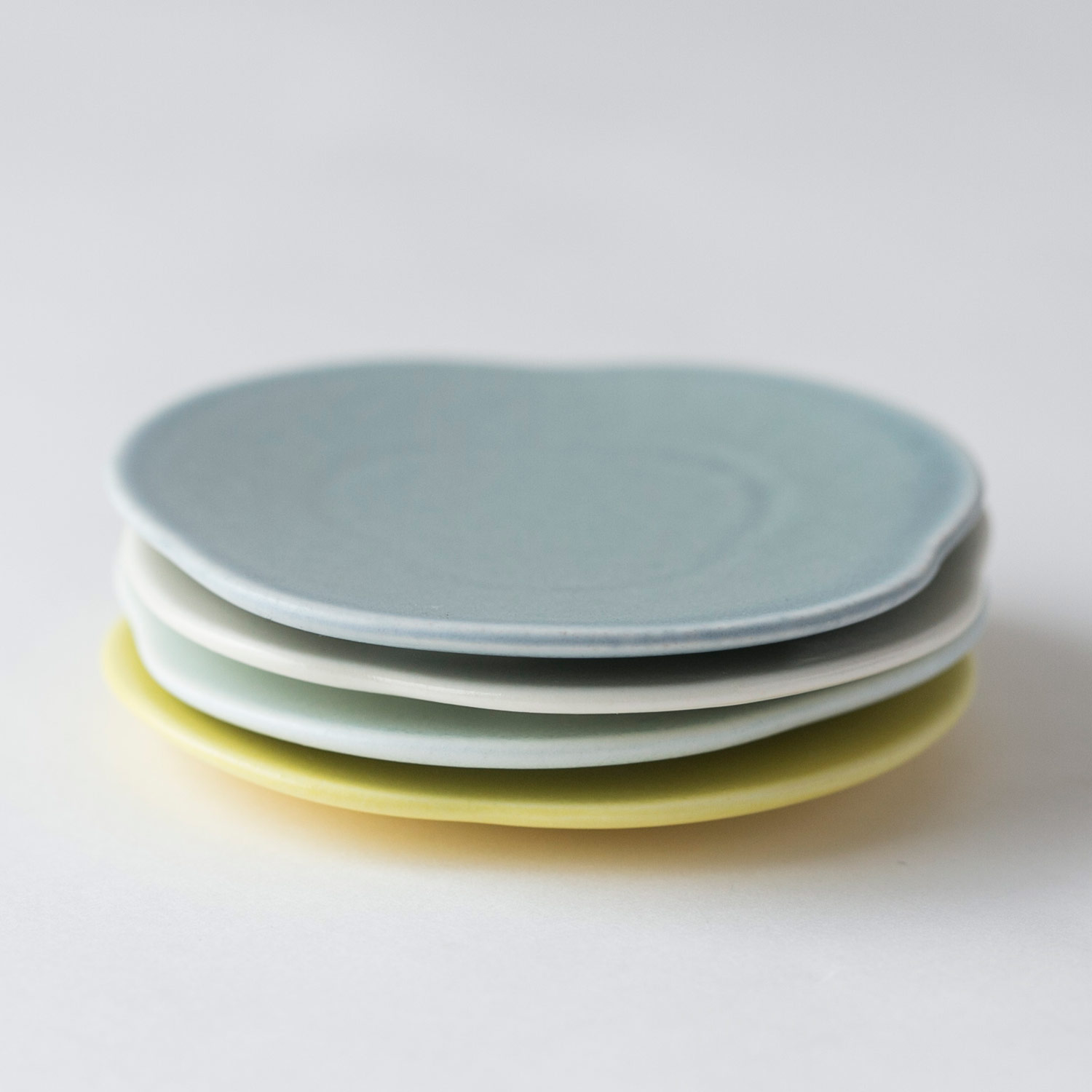 TESHIO/三つ雲 豆皿4枚セット -漂う雲のような豆皿 - スタイルストア