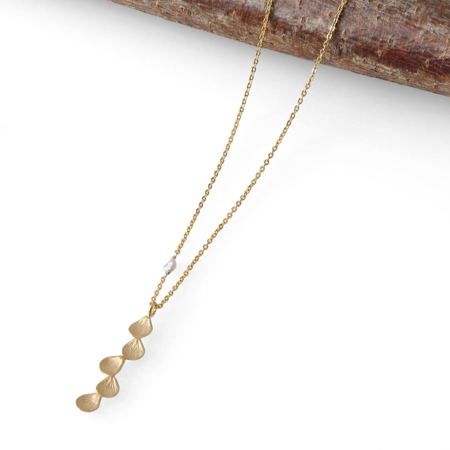 misa/アコヤネックレス cherry shell -【当店限定】桜貝をモチーフに