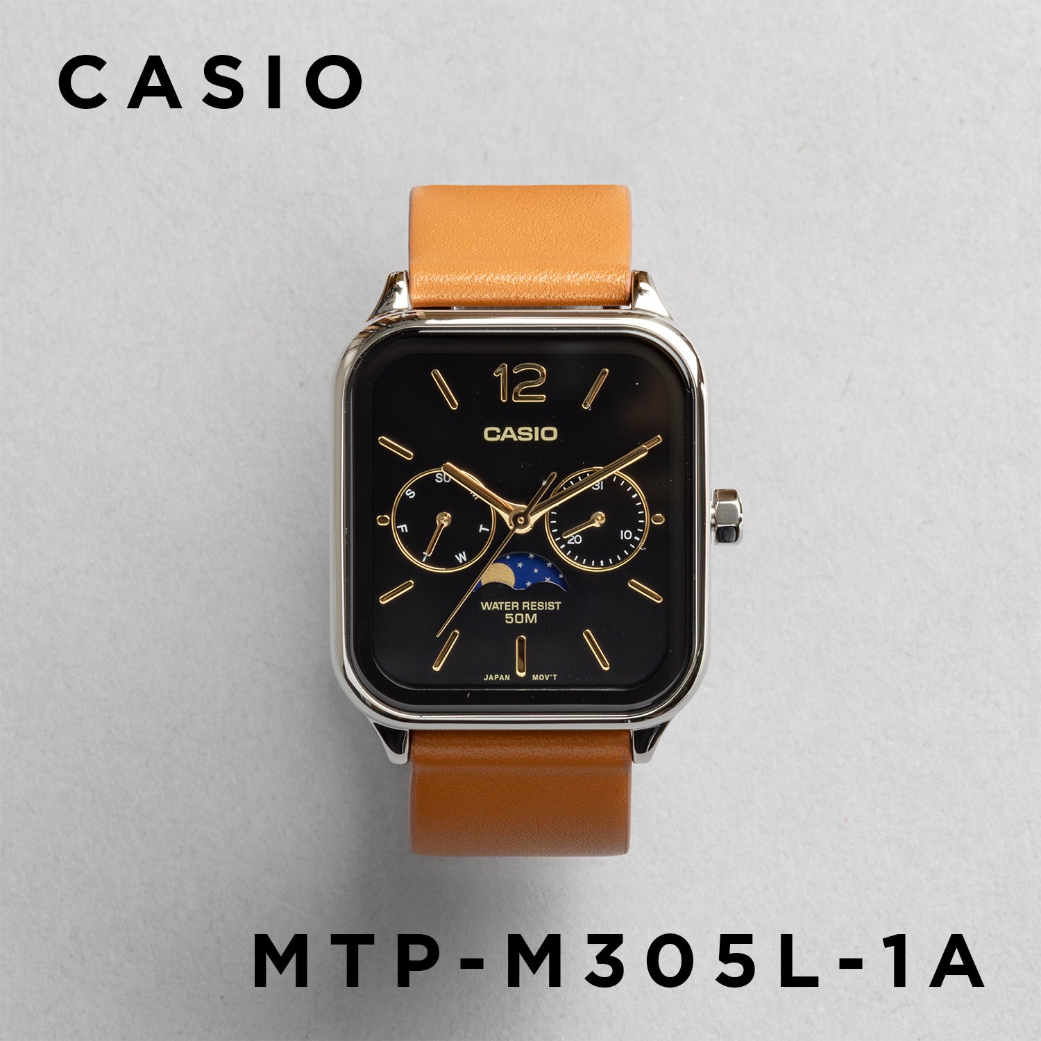 CASIO カシオ MTP-M305L メンズ 腕時計 5気圧防水 10年保証