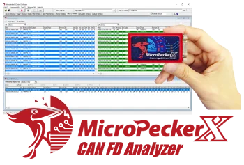 MicroPeckerX CAN FDアナライザ《S810-MX-FD2》 | サニー技研 製品サイト