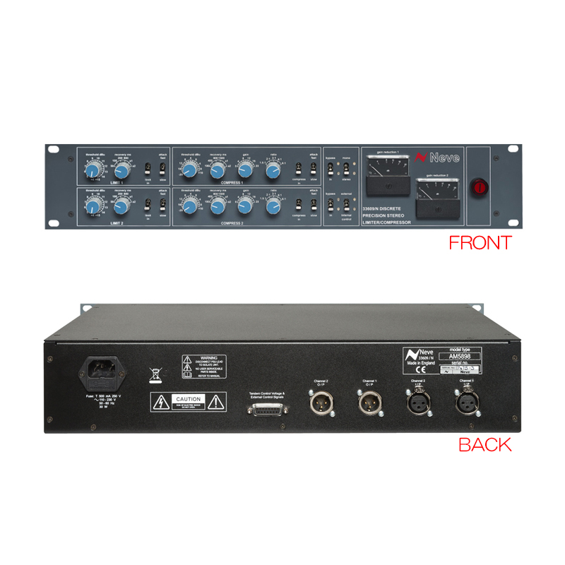 AMS NEVE 33609 STEREO COMPRESSOR 安心の日本正規品！ | サンフォニックス