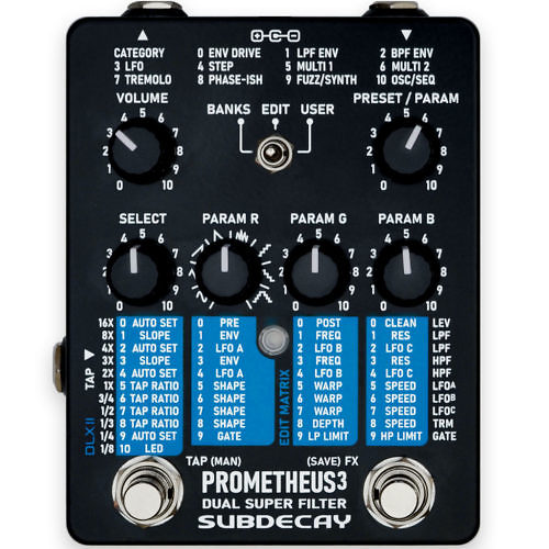 M3000 Guitar and Bass Synthesizer - Guitar Effects - Subdecay