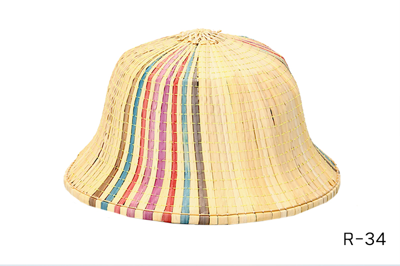 丸帽子縦模様 | 越中福岡の菅笠振興会