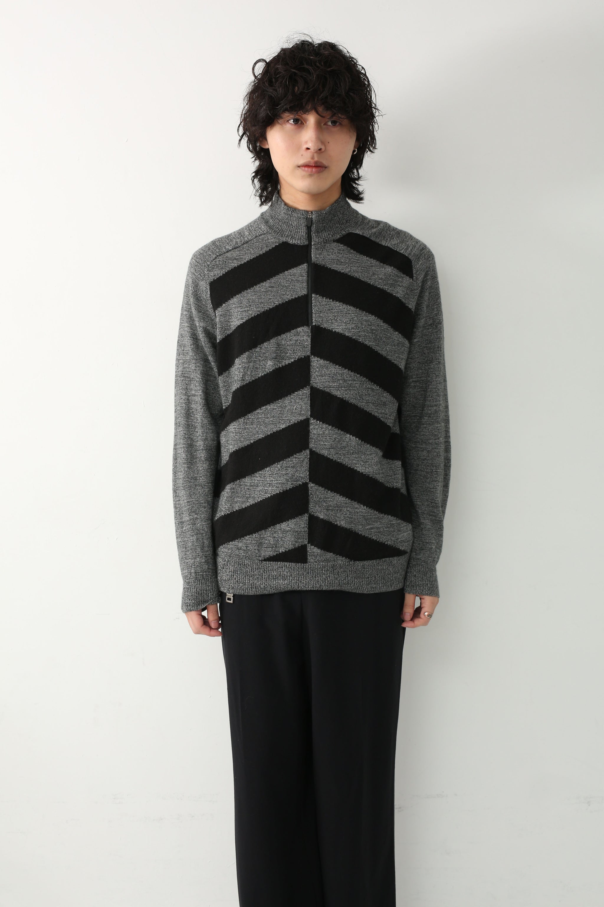 LINED HALF ZIP SWEATER – SULLEN TOKYO