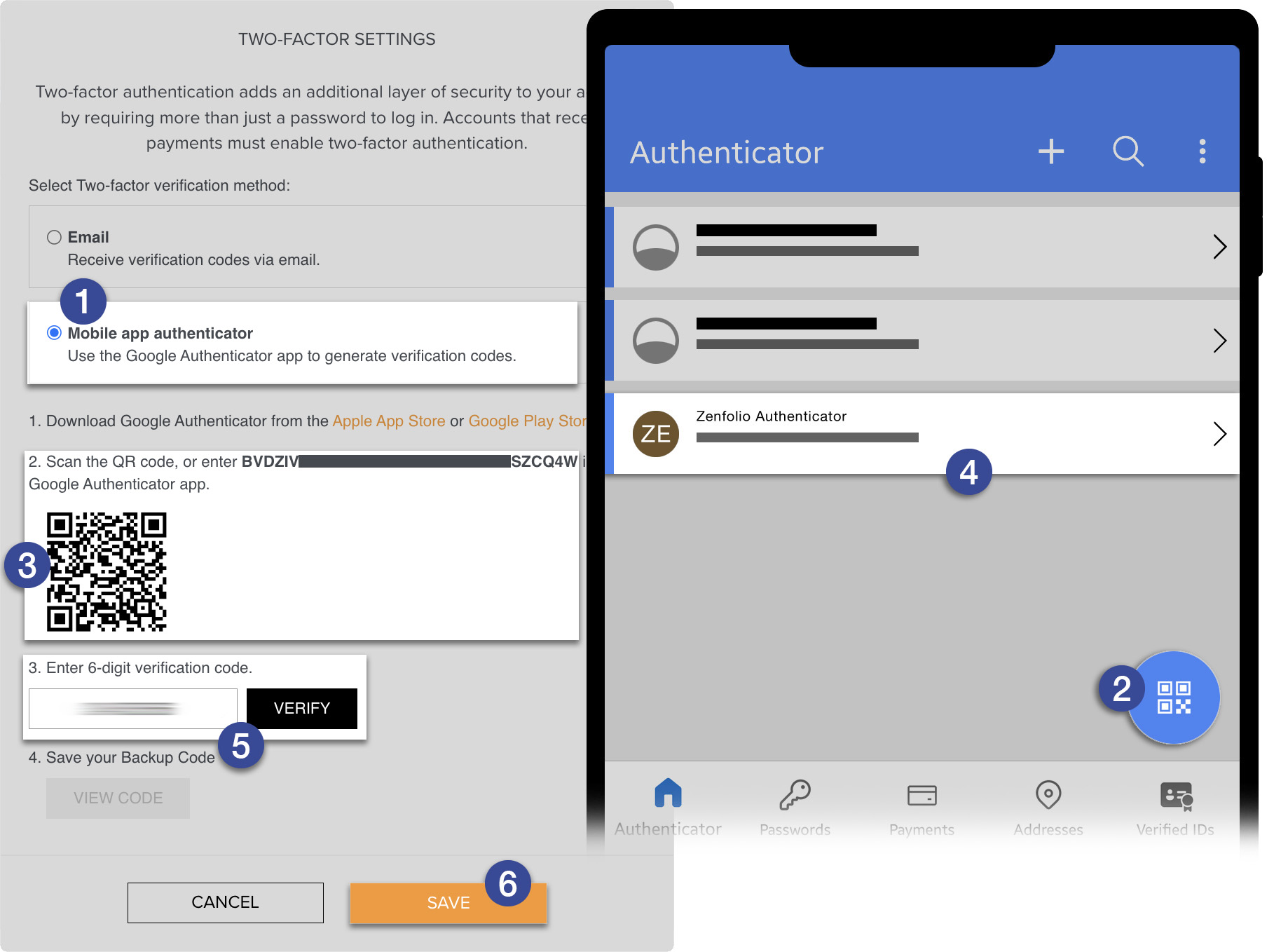 Using Two Factor Authentication (2FA) For Your Account – Zenfolio