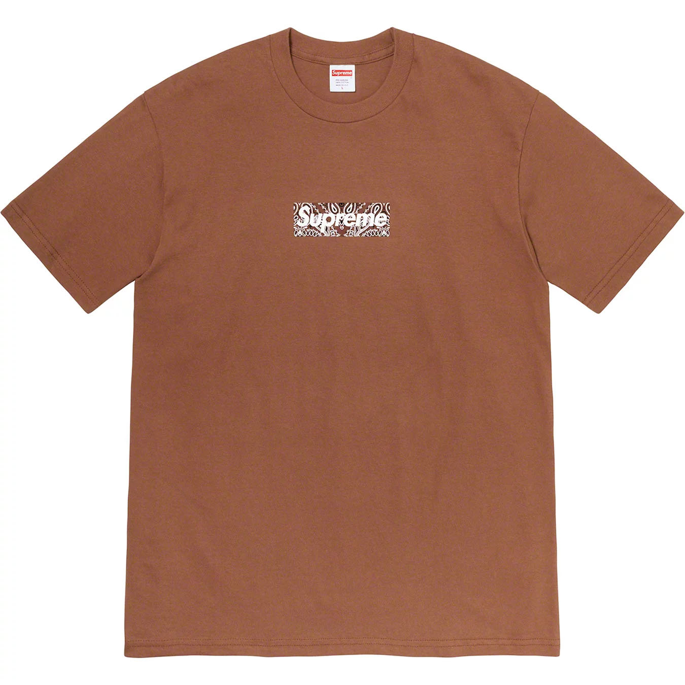 Bandana Box Logo Tee | Supreme 19fw