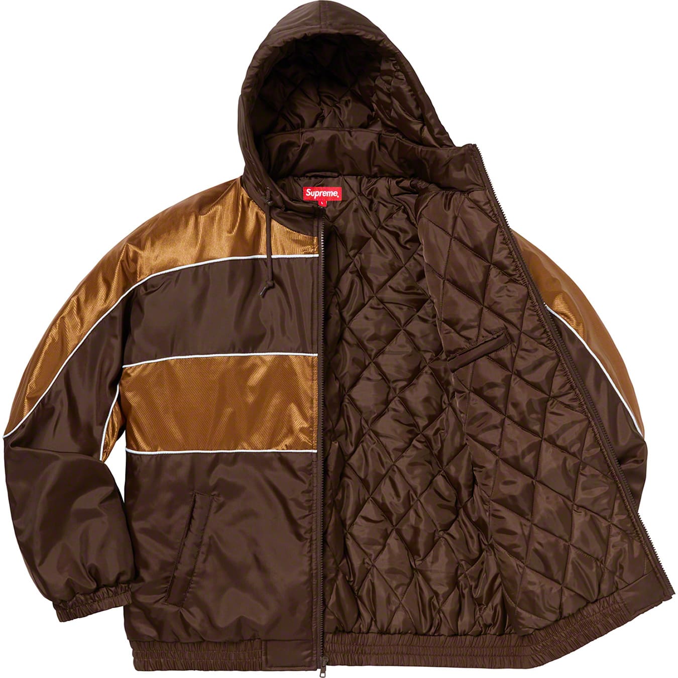 Sports Piping Puffy Jacket | Supreme 19fw