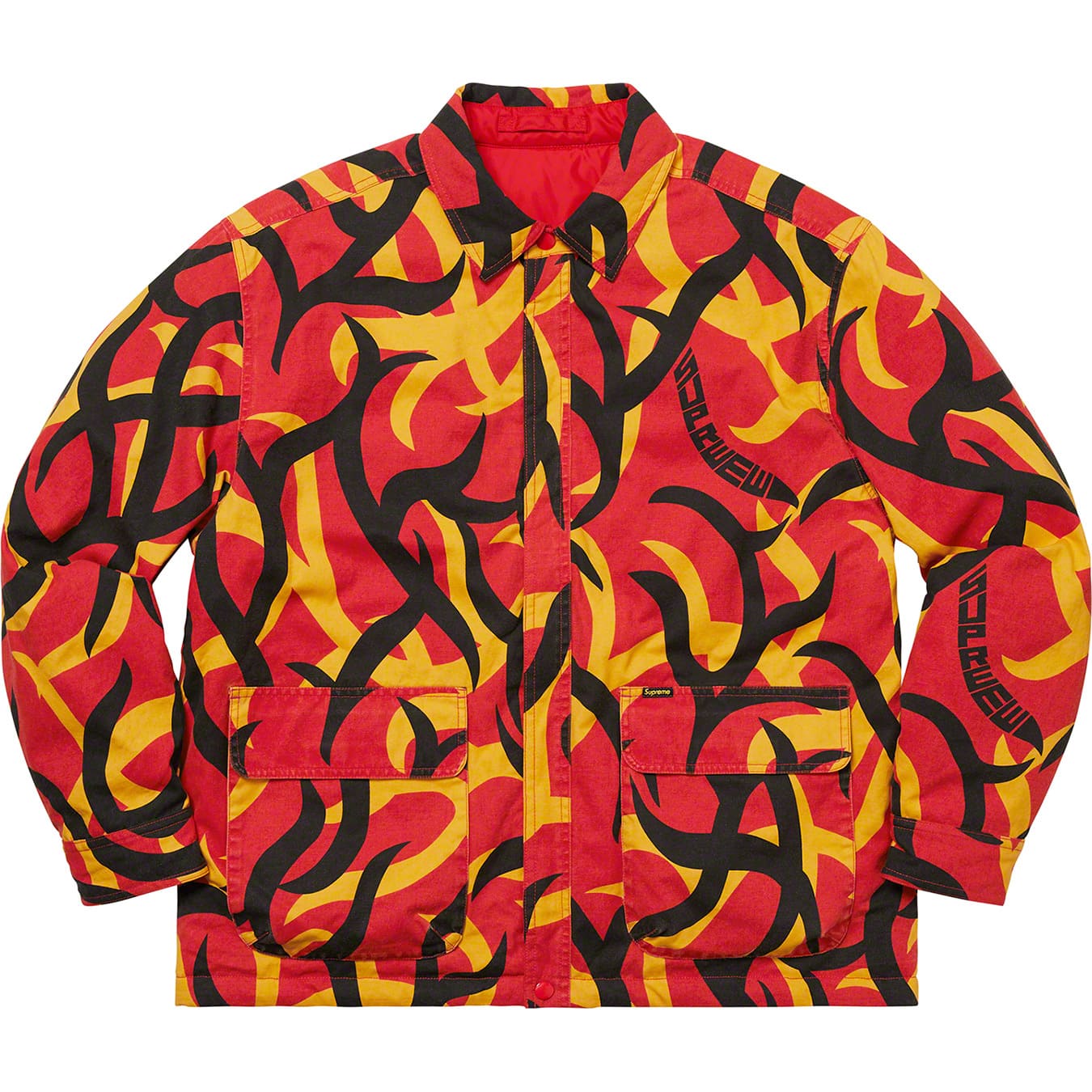 Reversible Puffy Work Jacket | Supreme 19fw
