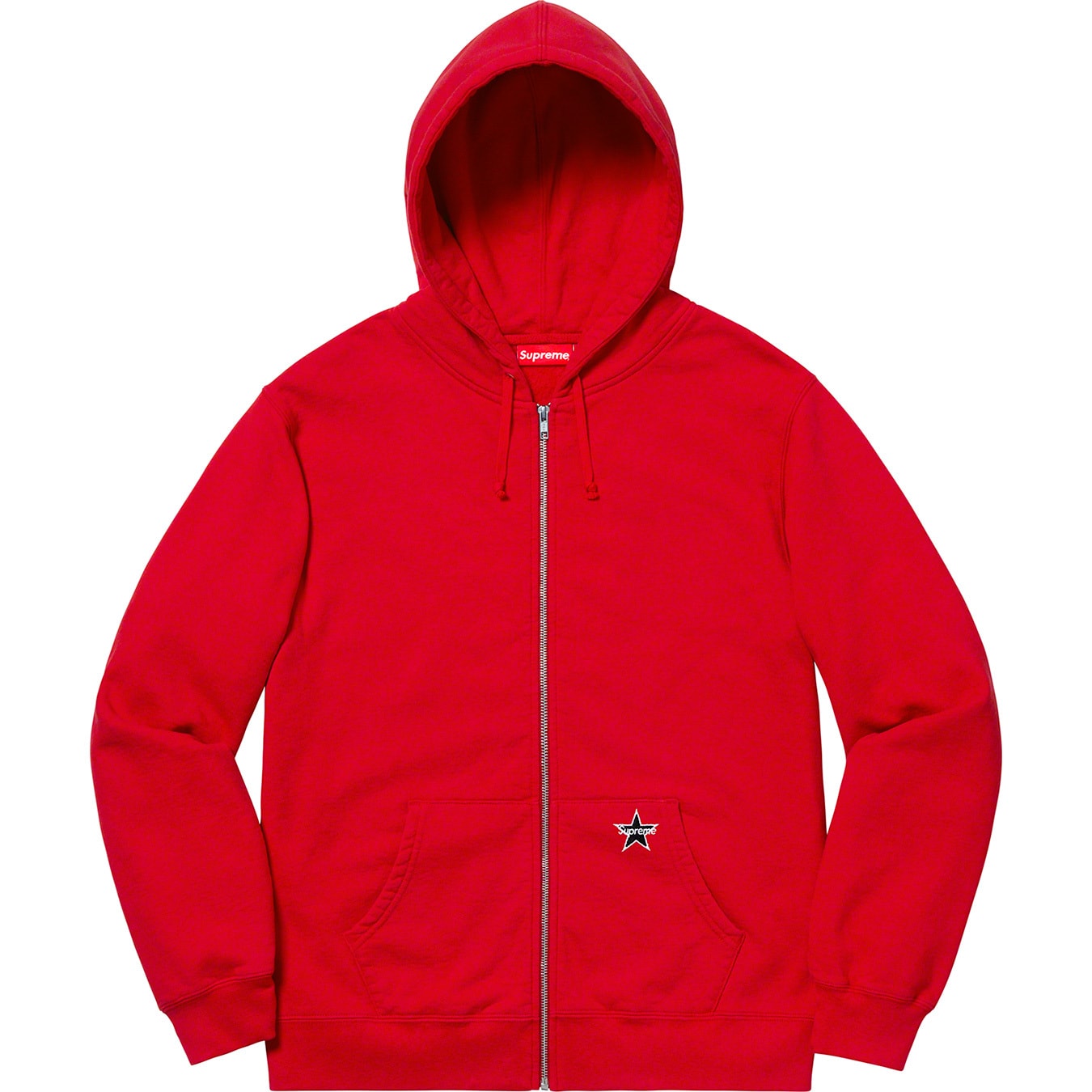 Star Zip Up Sweatshirt | Supreme 19ss