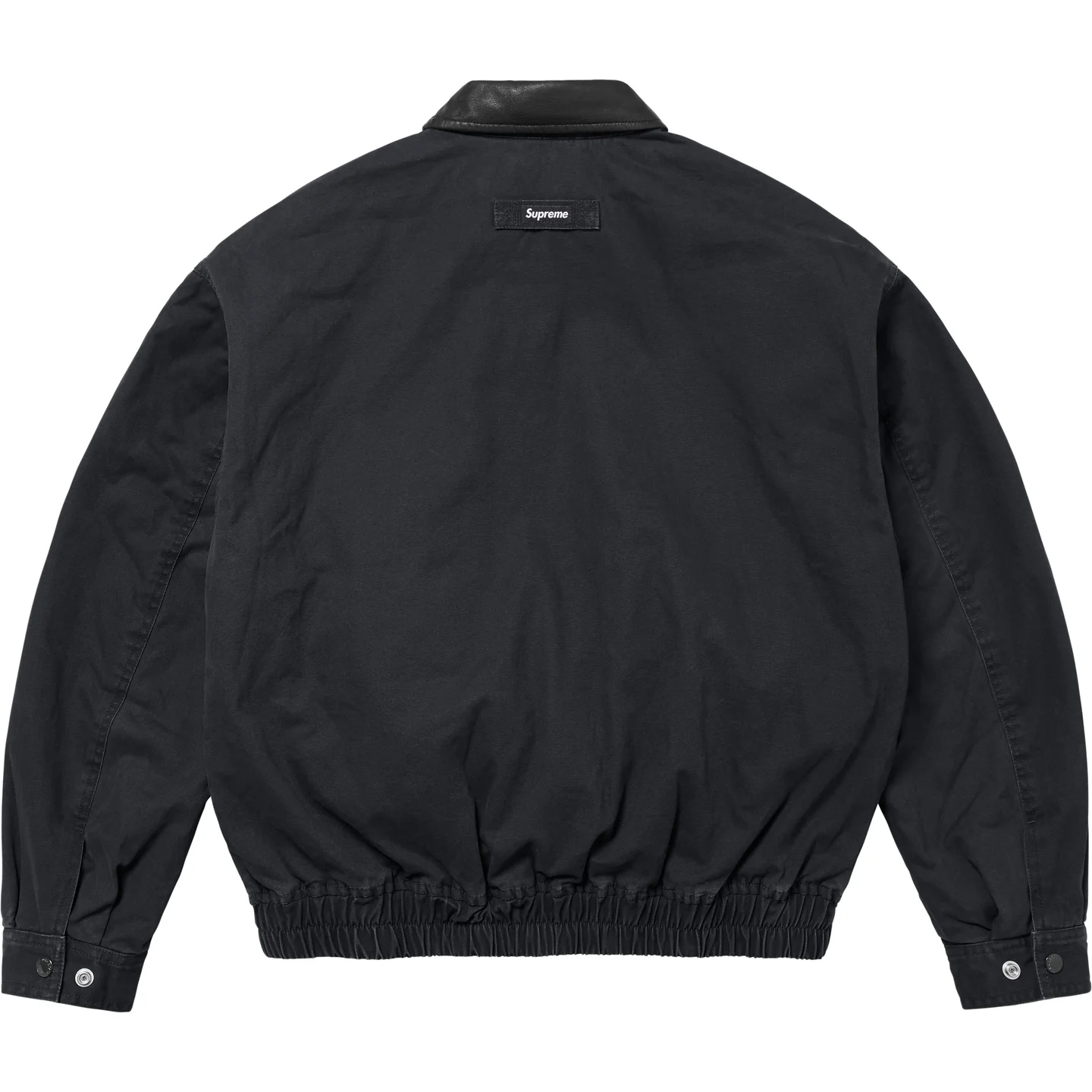 Leather Collar Utility Jacket | Supreme 24fw