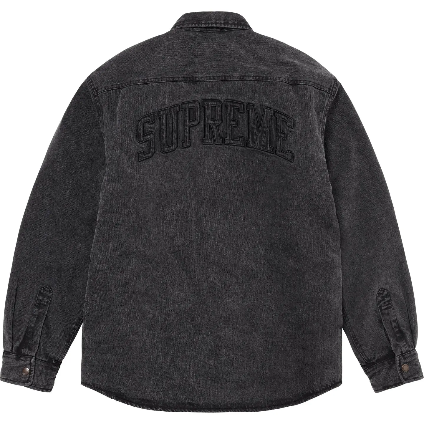 Faux Shearling Lined Work Shirt | Supreme 24fw