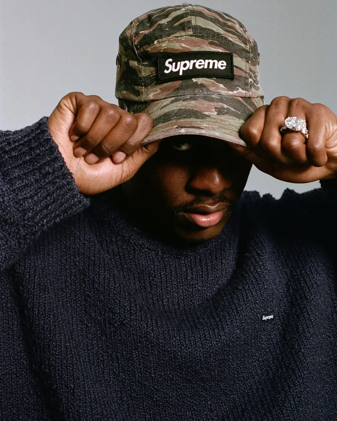 Bouclé Small Box Sweater | Supreme 24ss