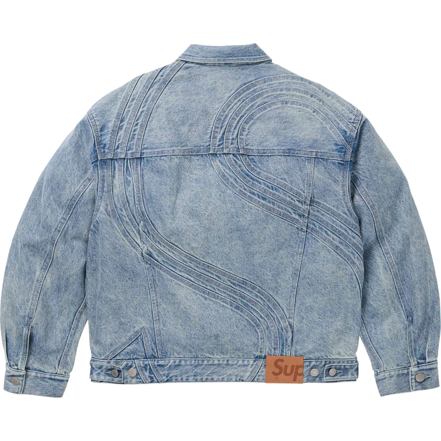 S Logo Denim Trucker Jacket | Supreme 24ss