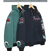 AOI Zip Up Hooded Sweatshirt | Supreme 24ss